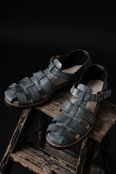 画像をギャラリービューアに読み込む, ierib gurkha shoes / White Waxy Horse Butt (BLACK)