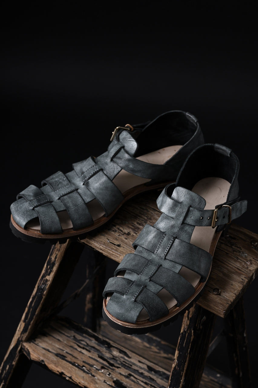 画像をギャラリービューアに読み込む, ierib gurkha shoes / White Waxy Horse Butt (BLACK)