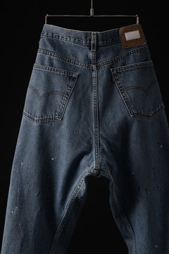 画像をギャラリービューアに読み込む, CHANGES REPRODUCT WIDEFIT JEANS (INDIGO #B)