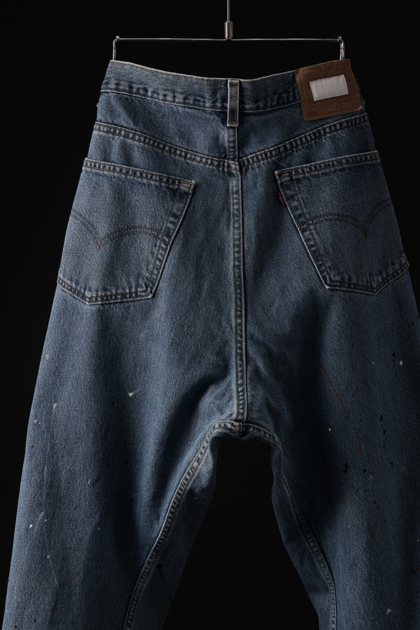 画像をギャラリービューアに読み込む, CHANGES REPRODUCT WIDEFIT JEANS (INDIGO #B)