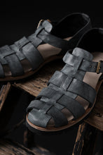 画像をギャラリービューアに読み込む, ierib gurkha shoes / White Waxy Horse Butt (BLACK)