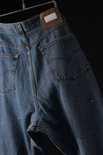 画像をギャラリービューアに読み込む, CHANGES REPRODUCT WIDEFIT JEANS (INDIGO #B)