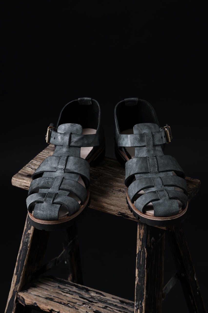 画像をギャラリービューアに読み込む, ierib gurkha shoes / White Waxy Horse Butt (BLACK)