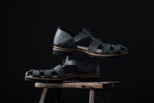 画像をギャラリービューアに読み込む, ierib gurkha shoes / White Waxy Horse Butt (BLACK)