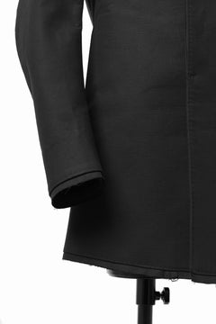 Load image into Gallery viewer, BORIS BIDJAN SABERI HIGH NECK SHORT COAT "COAT 1. SHORT-FIF10008" (BLACK)