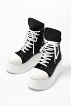 画像をギャラリービューアに読み込む, A.F ARTEFACT x Portaille PLATFORM HIGHCUT SNEAKERBOOTS / MATT NUBUCK (BLACK)