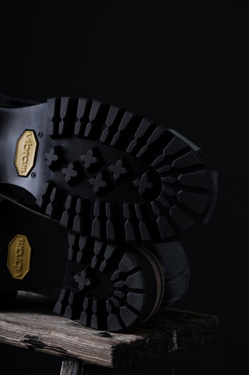 画像をギャラリービューアに読み込む, ierib gurkha shoes / White Waxy Horse Butt (BLACK)