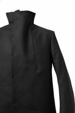 Load image into Gallery viewer, BORIS BIDJAN SABERI HIGH NECK SHORT COAT "COAT 1. SHORT-FIF10008" (BLACK)