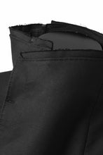 Load image into Gallery viewer, BORIS BIDJAN SABERI HIGH NECK SHORT COAT "COAT 1. SHORT-FIF10008" (BLACK)