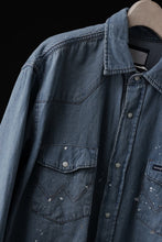 画像をギャラリービューアに読み込む, CHANGES VINTAGE REMAKE WESTERN SHIRT (INDIGO #A)