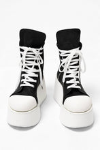 画像をギャラリービューアに読み込む, A.F ARTEFACT x Portaille PLATFORM HIGHCUT SNEAKERBOOTS / MATT NUBUCK (BLACK)