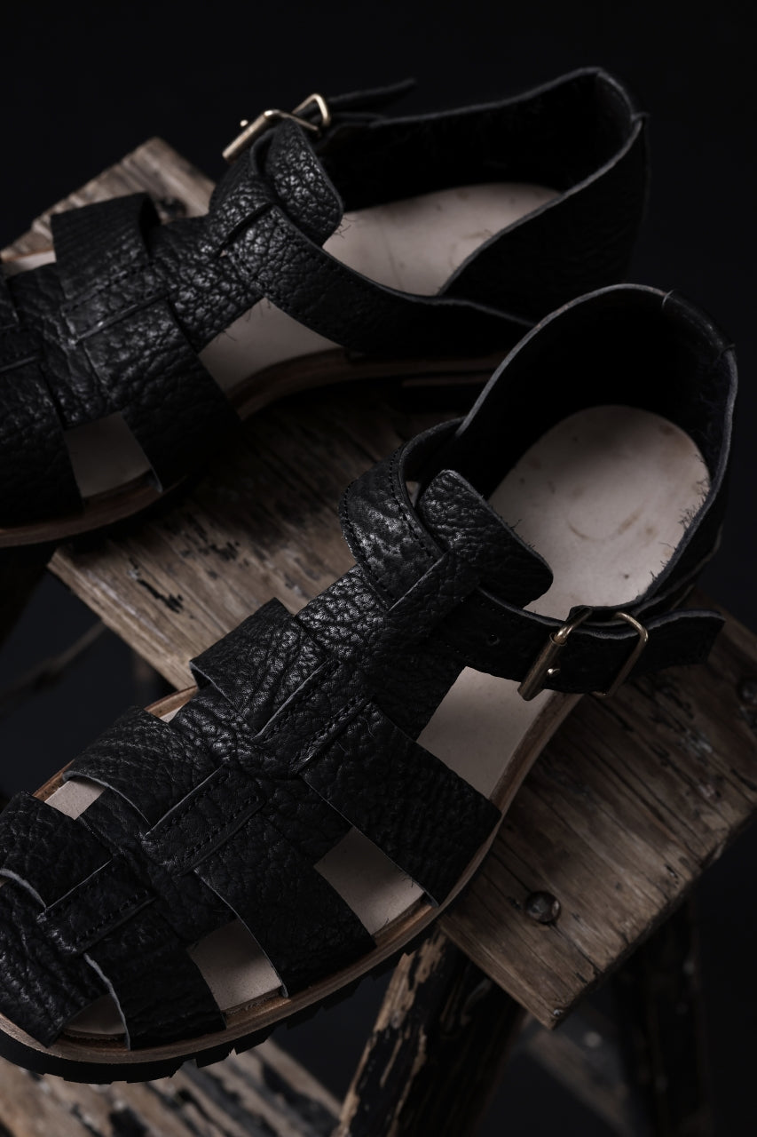 画像をギャラリービューアに読み込む, ierib gurkha shoes / kesennuma Shark (BLACK)