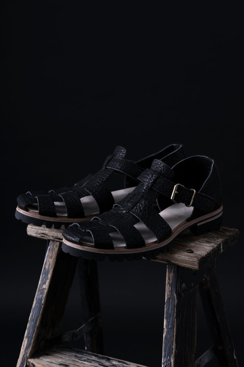 画像をギャラリービューアに読み込む, ierib gurkha shoes / kesennuma Shark (BLACK)