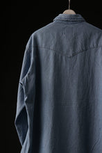 画像をギャラリービューアに読み込む, CHANGES VINTAGE REMAKE WESTERN SHIRT (INDIGO #A)