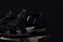 画像をギャラリービューアに読み込む, ierib gurkha shoes / kesennuma Shark (BLACK)