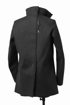 Load image into Gallery viewer, BORIS BIDJAN SABERI HIGH NECK SHORT COAT "COAT 1. SHORT-FIF10008" (BLACK)