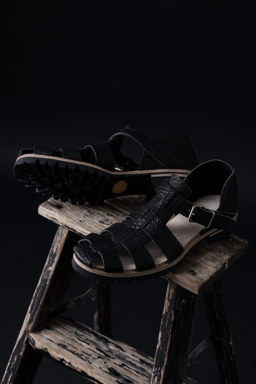 画像をギャラリービューアに読み込む, ierib gurkha shoes / kesennuma Shark (BLACK)