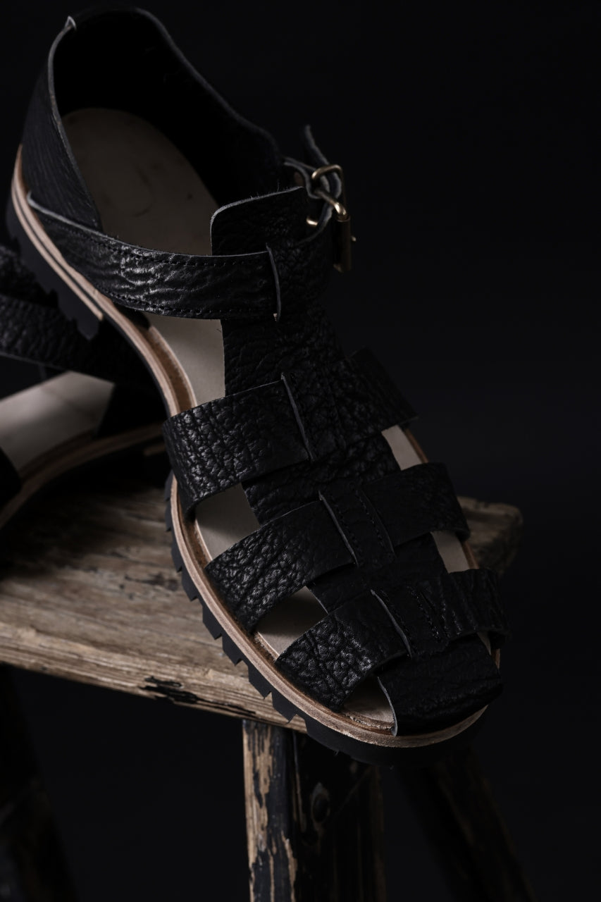 画像をギャラリービューアに読み込む, ierib gurkha shoes / kesennuma Shark (BLACK)