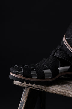 画像をギャラリービューアに読み込む, ierib gurkha shoes / kesennuma Shark (BLACK)