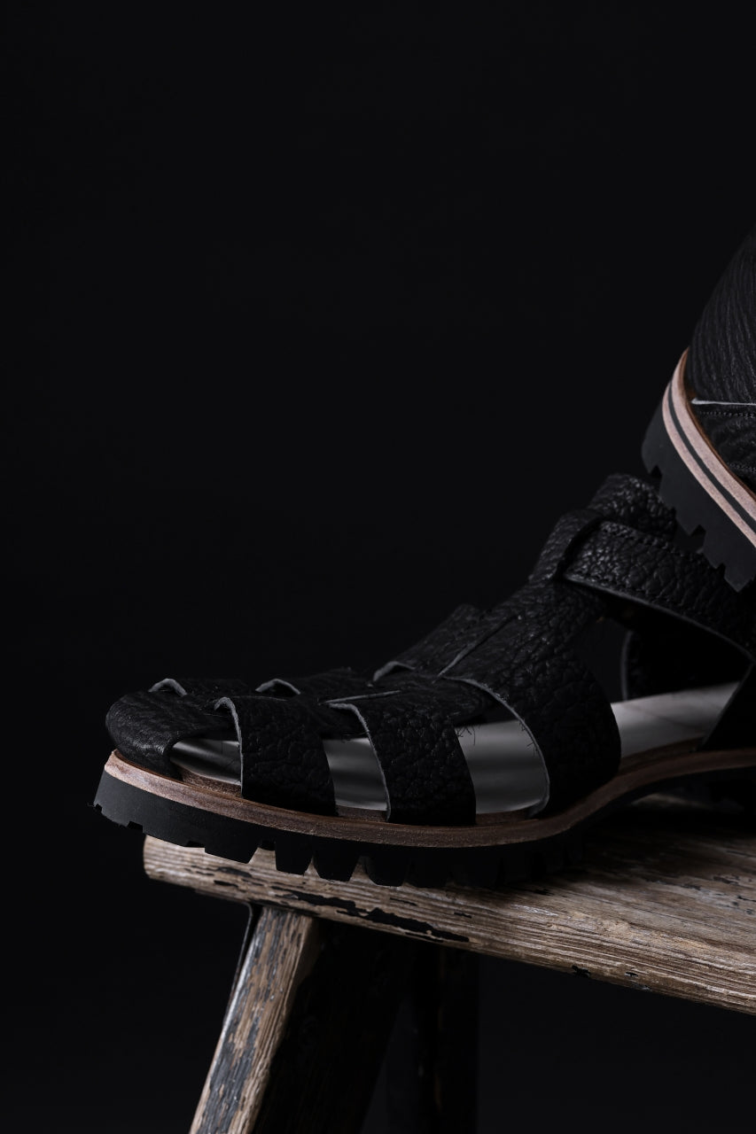 画像をギャラリービューアに読み込む, ierib gurkha shoes / kesennuma Shark (BLACK)