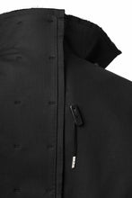 Load image into Gallery viewer, BORIS BIDJAN SABERI HIGH NECK SHORT COAT "COAT 1. SHORT-FIF10008" (BLACK)