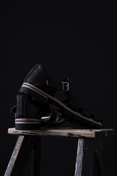 画像をギャラリービューアに読み込む, ierib gurkha shoes / kesennuma Shark (BLACK)