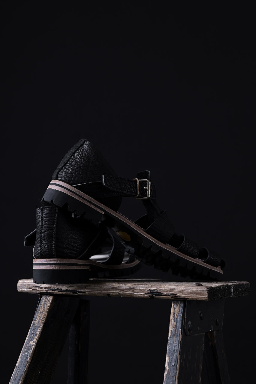 画像をギャラリービューアに読み込む, ierib gurkha shoes / kesennuma Shark (BLACK)