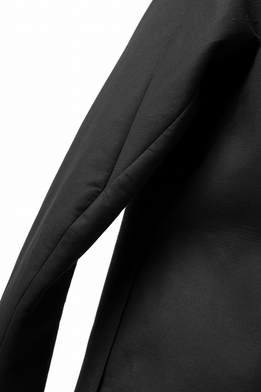 Load image into Gallery viewer, BORIS BIDJAN SABERI HIGH NECK SHORT COAT "COAT 1. SHORT-FIF10008" (BLACK)