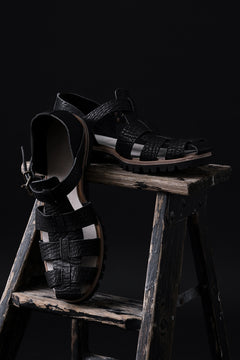 画像をギャラリービューアに読み込む, ierib gurkha shoes / kesennuma Shark (BLACK)