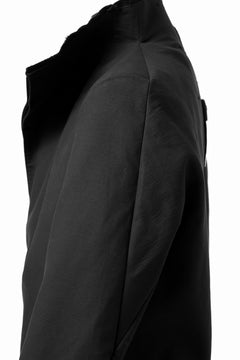 画像をギャラリービューアに読み込む, BORIS BIDJAN SABERI HIGH NECK SHORT COAT &quot;COAT 1. SHORT-FIF10008&quot; (BLACK)