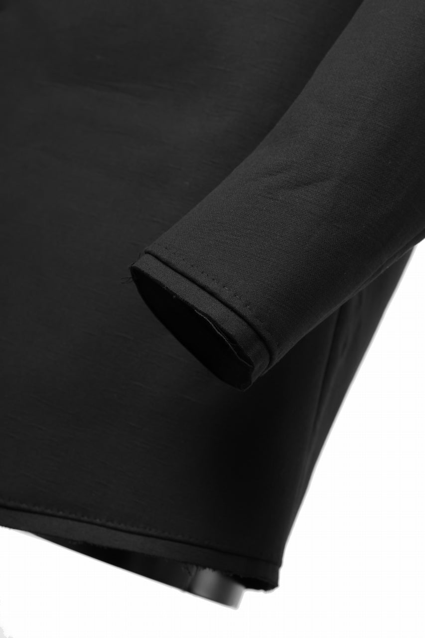 Load image into Gallery viewer, BORIS BIDJAN SABERI HIGH NECK SHORT COAT "COAT 1. SHORT-FIF10008" (BLACK)