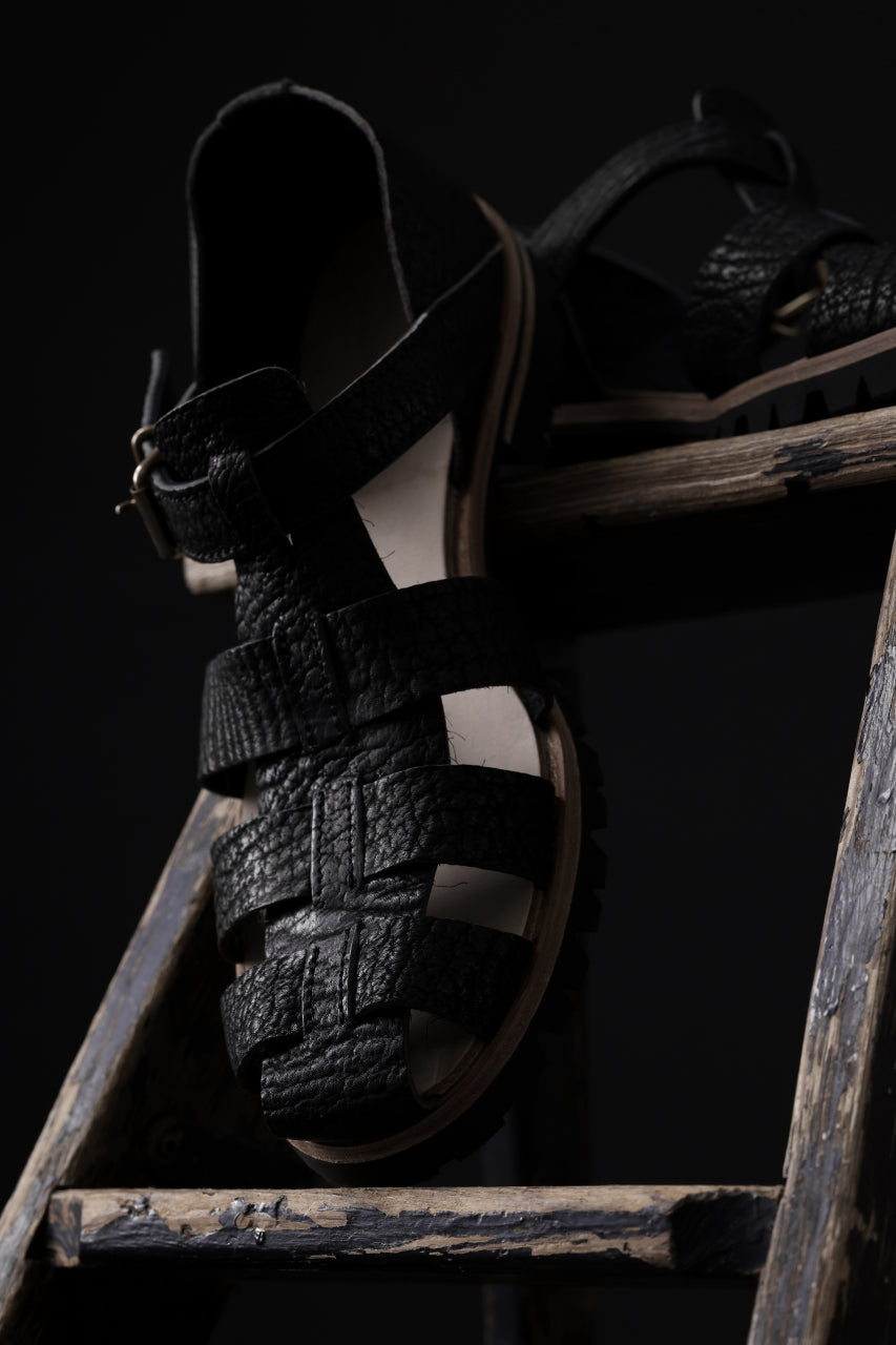 画像をギャラリービューアに読み込む, ierib gurkha shoes / kesennuma Shark (BLACK)