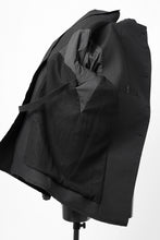 画像をギャラリービューアに読み込む, BORIS BIDJAN SABERI HIGH NECK SHORT COAT &quot;COAT 1. SHORT-FIF10008&quot; (BLACK)