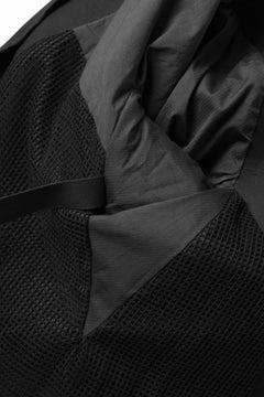 Load image into Gallery viewer, BORIS BIDJAN SABERI HIGH NECK SHORT COAT "COAT 1. SHORT-FIF10008" (BLACK)