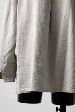 Load image into Gallery viewer, sus-sous fisherman's smock / S52L48 poplin washer (SILVER GRAY)