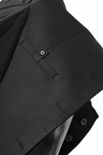 Load image into Gallery viewer, BORIS BIDJAN SABERI HIGH NECK SHORT COAT "COAT 1. SHORT-FIF10008" (BLACK)