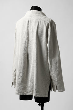 Load image into Gallery viewer, sus-sous fisherman's smock / S52L48 poplin washer (SILVER GRAY)