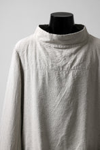 Load image into Gallery viewer, sus-sous fisherman's smock / S52L48 poplin washer (SILVER GRAY)