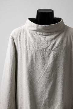 Load image into Gallery viewer, sus-sous fisherman's smock / S52L48 poplin washer (SILVER GRAY)