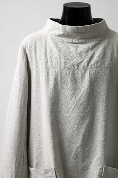 Load image into Gallery viewer, sus-sous fisherman's smock / S52L48 poplin washer (SILVER GRAY)