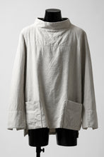 画像をギャラリービューアに読み込む, sus-sous fisherman&#39;s smock / S52L48 poplin washer (SILVER GRAY)