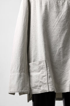 Load image into Gallery viewer, sus-sous fisherman's smock / S52L48 poplin washer (SILVER GRAY)
