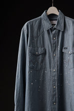 画像をギャラリービューアに読み込む, CHANGES VINTAGE REMAKE WESTERN SHIRT (INDIGO #C)