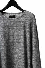 Load image into Gallery viewer, ISAMU KATAYAMA BACKLASH RANDOM PILE FABRIC LONG SLEEVE CUT & SEWN (GREY)