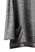 Load image into Gallery viewer, ISAMU KATAYAMA BACKLASH RANDOM PILE FABRIC LONG SLEEVE CUT & SEWN (GREY)