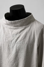 Load image into Gallery viewer, sus-sous fisherman's smock / S52L48 poplin washer (SILVER GRAY)