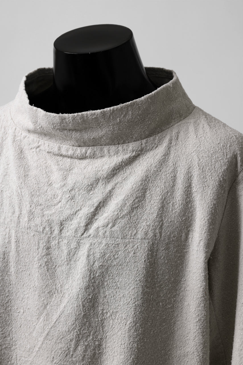 Load image into Gallery viewer, sus-sous fisherman's smock / S52L48 poplin washer (SILVER GRAY)