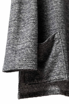 Load image into Gallery viewer, ISAMU KATAYAMA BACKLASH RANDOM PILE FABRIC LONG SLEEVE CUT & SEWN (GREY)