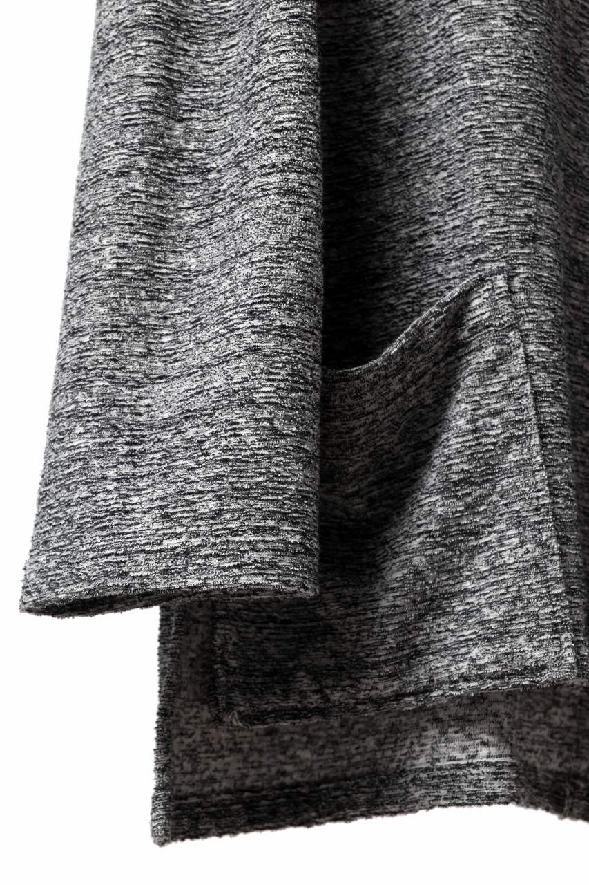 Load image into Gallery viewer, ISAMU KATAYAMA BACKLASH RANDOM PILE FABRIC LONG SLEEVE CUT & SEWN (GREY)