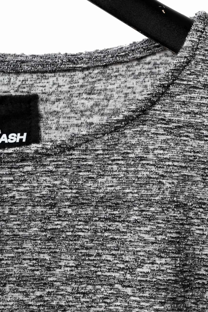Load image into Gallery viewer, ISAMU KATAYAMA BACKLASH RANDOM PILE FABRIC LONG SLEEVE CUT & SEWN (GREY)